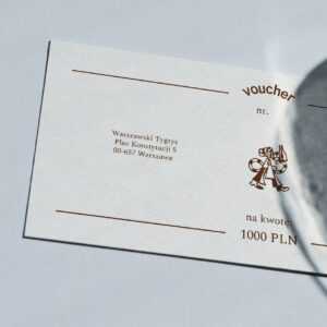 VOUCHER - 1000 zł